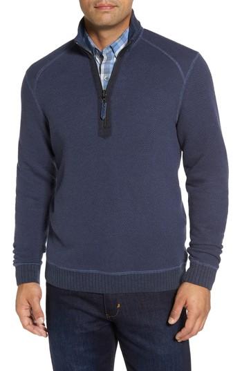 Men's Tommy Bahama Surfari Half Zip Pullover