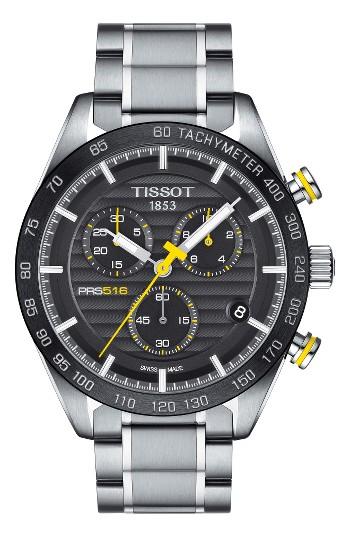 Men's Tissot Prs516 Chronograph Bracelet Watch, 42mm