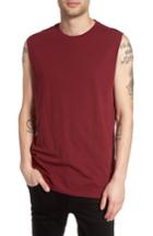 Men's The Rail Solid Muscle Tank, Size - Red