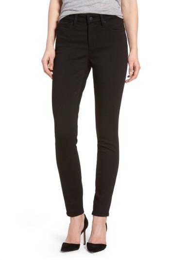 Petite Women's Nydj Ami Stretch Skinny Jeans P - Black