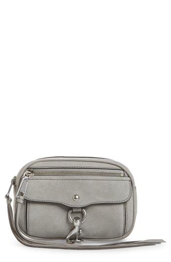 Rebecca Minkoff Blythe Leather Belt Bag - Grey