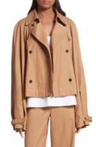 Women's Elizabeth And James Eleta Short Trench Coat - Brown