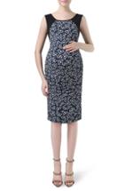 Women's Kimi And Kai 'antonia' Print Front Panel Maternity Dress