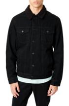 Men's 7 Diamonds Mccloud Regular Fit Denim Jacket - Black