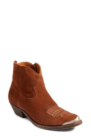 Women's Golden Goose Young Western Boot Eu - Brown
