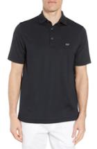 Men's Vineyard Vines Tempo Regular Fit Sankaty Performance Pique Polo - Black