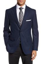 Men's Jb Britches Classic Fit Wool Blazer R - Blue