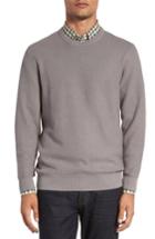 Men's Cutter & Buck 'benson' Crewneck Sweater - Grey