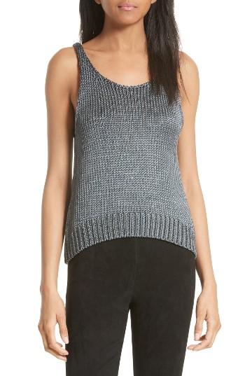 Women's Vince Silk Knit Tank - Grey