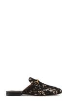 Women's Gucci Lace Princetown Loafer Mule Us / 36eu - Black