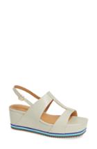 Women's Bill Blass Ursula Platform Sandal M - White
