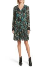 Women's Grey Jason Wu Print Drop Waist Drawstring Dress