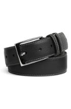 Men's Peter Millar Pebbled Leather Belt