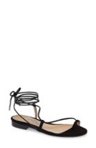 Women's Emme Parsons Susan Ankle Tie Sandal Us / 36eu - Black