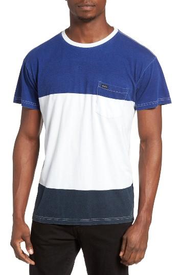 Men's Rvca Block Down Pocket T-shirt