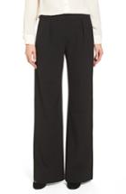 Women's Halogen High Waist Wide Leg Pants - Black