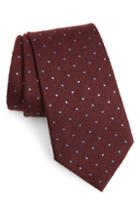 Men's Ermengildo Zegna Dot Silk Tie