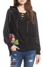 Women's True Religion Lace-up Pullover