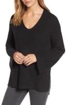 Women's Velvet By Graham & Spencer Bell Sleeve Sweater - Grey
