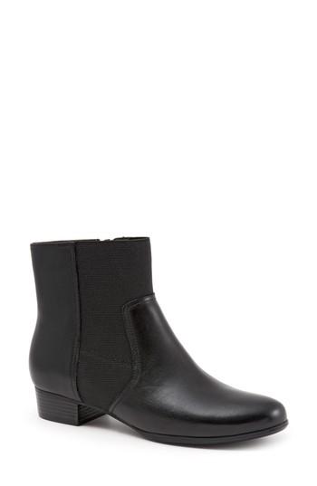 Women's Trotters Monte Bootie N - Black