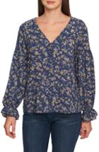 Women's 1.state Heritage Bouquet Top, Size - Blue