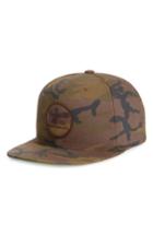 Men's Brixton Wheeler Camo Snapback Cap - None