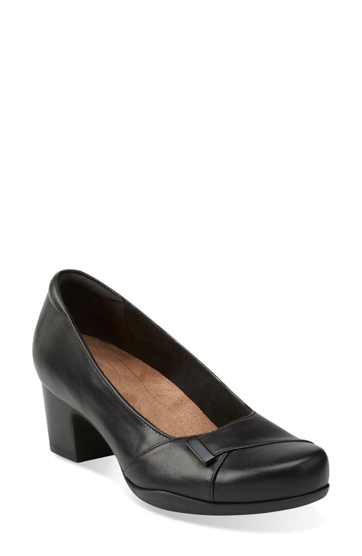 Women's Clarks 'rosalyn Belle' Pump .5 N - Black