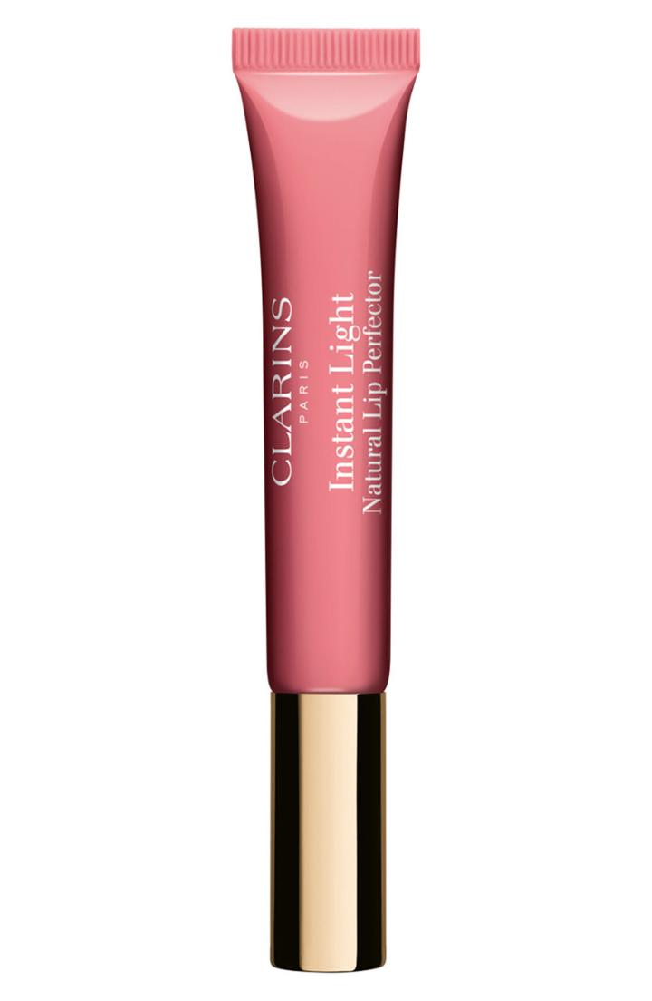 Clarins Instant Light Natural Lip Perfector - Rose Shimmer 01