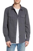 Men's Z.a.k. Brand Euclid Herringbone Shirt Jacket - Blue