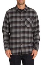 Men's Billabong Freemont Flannel Shirt - Black