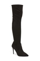 Women's Steve Madden Devine Over The Knee Boot M - Black