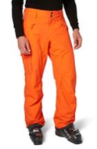 Men's Helly Hansen 'sogn' Waterproof Primaloft Cargo Snow Pants, Size - Orange