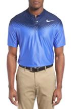 Men's Nike Zonal Cooling Fade Golf Polo - Blue