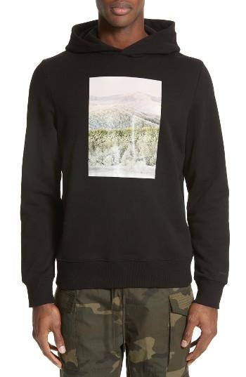 Men's Ovadia & Sons Appalachian Winter Graphic Hoodie - Black