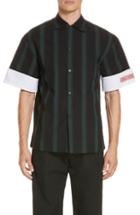 Men's Calvin Klein 205w39nyc Contrast Cuff Shirt - Blue