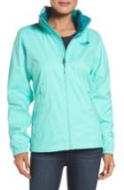 Women's The North Face 'resolve ' Waterproof Jacket, Size Large - Green