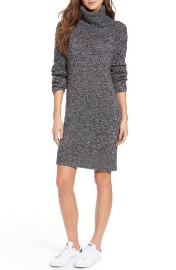 Women's Treasure & Bond Turtleneck Sweater Dress - Blue