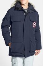 Men's Canada Goose 'expedition' Relaxed Fit Down Parka - Blue