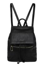 Urban Originals Hide & Seek Vegan Leather Backpack - Black
