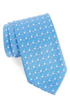Men's Salvatore Ferragamo Gancio Buoy/bird Woven Silk Tie