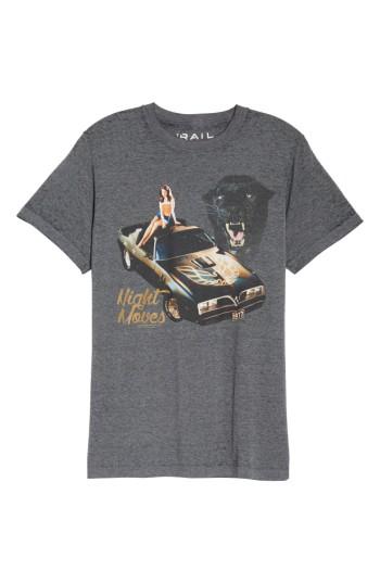 Men's The Rail Night Moves Graphic T-shirt - Black