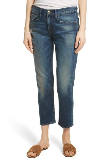 Women's Frame Straight Leg Jeans - Blue