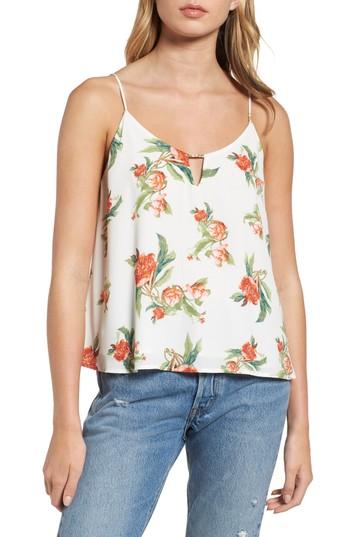 Women's Keyhole Tank - Ivory