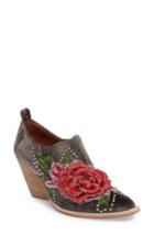 Women's Jeffrey Campbell Roseola Studded Applique Bootie M - Brown