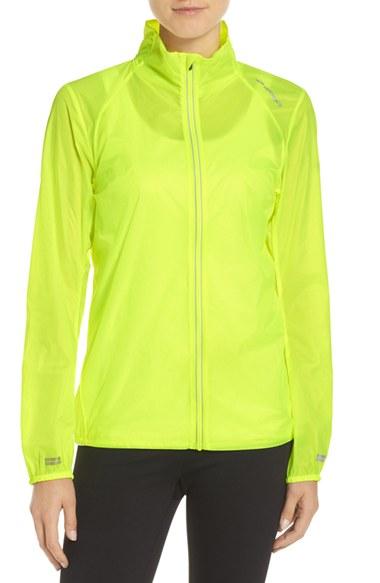 Women's Brooks Water Resistant Ripstop Jacket - Yellow