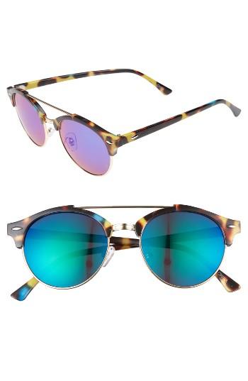 Women's Bp. 50mm Mirrored Round Sunglasses -