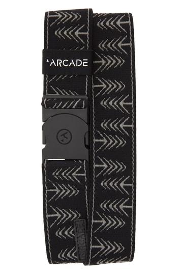Men's Arcade Timber Belt, Size - Black/ Heather Grey