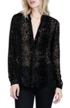 Women's Paige Linara Silk Shirt - Black