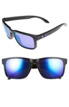 Women's Oakley Julian Wilson Signature Series Holbrook 57mm Sunglasses - Matte Black/ Violet Iridium