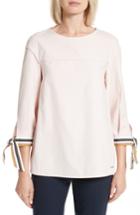 Women's Ted Baker London Lillou Tie Sleeve Top - Pink